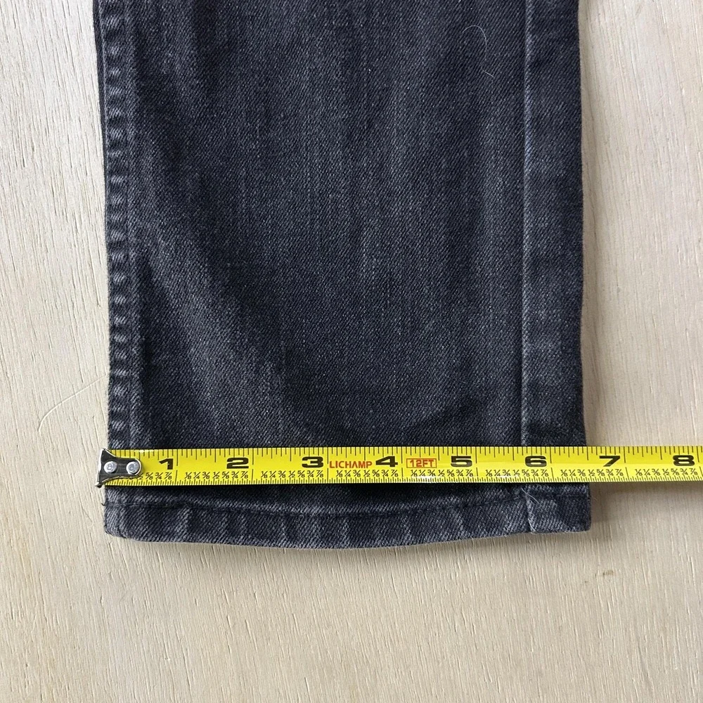 Levis 511 Jeans Boys 12 Regular 26x27 Black Slim Straight Denim Stretch Casual